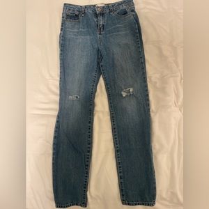medium wash RSQ girlfriend jeans